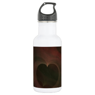 Glühende Herzen Trinkflasche