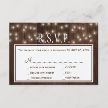 Glühende Lichter rustikale Scheunenholz Hochzeit R