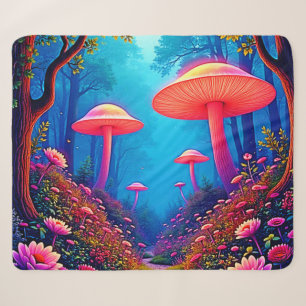 Glühende Mushroom-Magie Sherpadecke