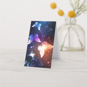 Glühende Nachtschmetterlinge Terminkarte