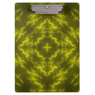 Glühende Neon Electric Thunder Bolzen Klemmbrett