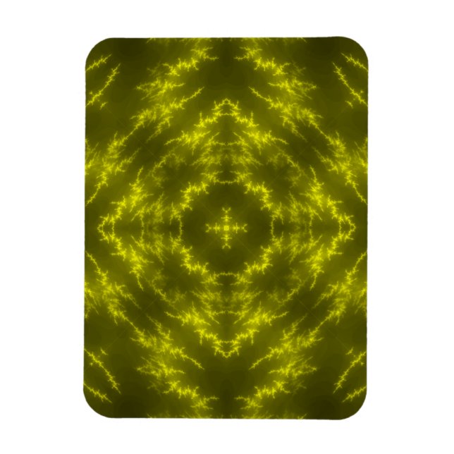 Glühende Neon Electric Thunder Bolzen Magnet (Vertikal)