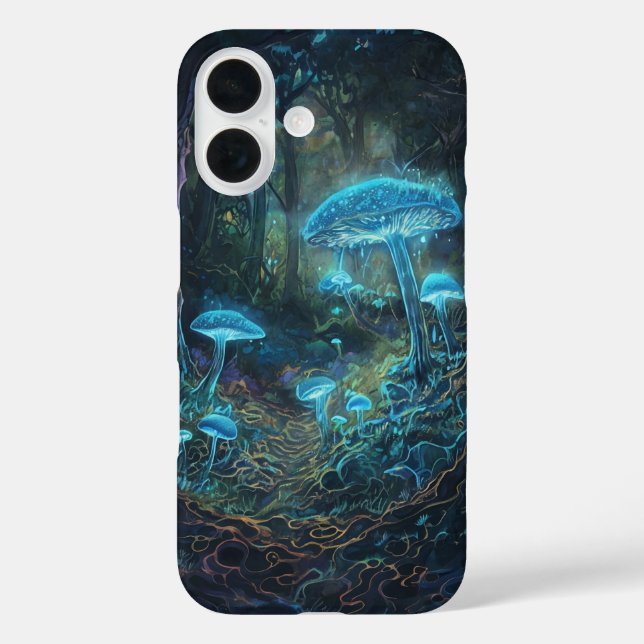 Glühende Pilze Forest iPhone / iPad Gehäuse Case-Mate iPhone Hülle (Rückseite)