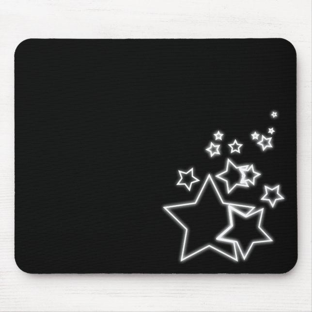 glühende Sterne Mousepad (Vorne)