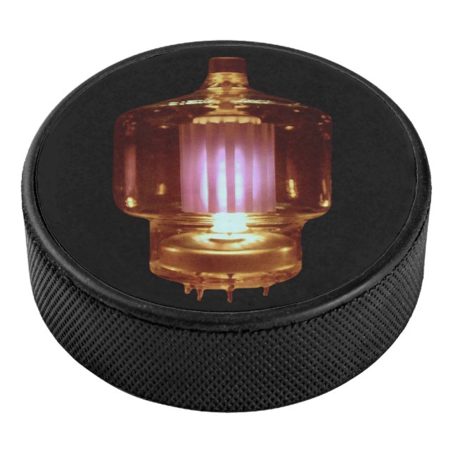 Glühende Transmitter Vakuumröhre Eishockey Puck (3/4)