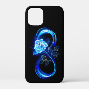 Glühende Unendlichkeit mit blauer Rose Case-Mate iPhone Hülle