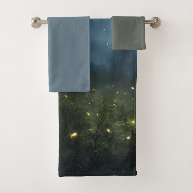 Glühende Waldflöten Badhandtuch Set (Insitu)