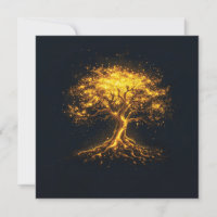 Glühender Baum des Lebens - Mystisch und verzauber
