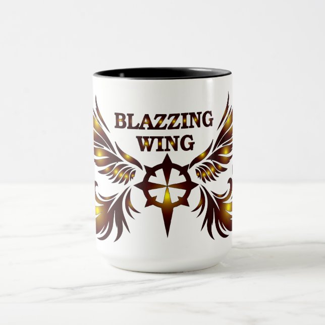Glühender Flügelbecher Tasse (Zentrum)