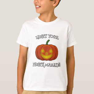 Glühender Jack-o'-Lantern - Licht in deine Albträu T-Shirt