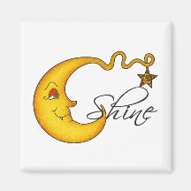 Glühender MoonShine mit Star