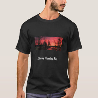 Glühender Morgen-Himmel-T - Shirt