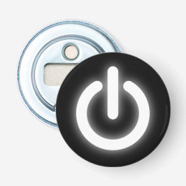 Glühender Power auf Symbolfunny Flaschenöffner