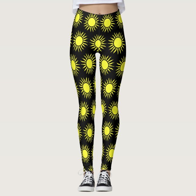 Glühender Sun Thunder_Cove Leggings (Vorderseite)