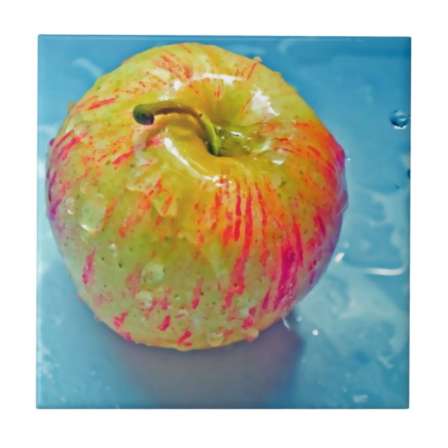 Glühendes Apple Fliese (Vorderseite)