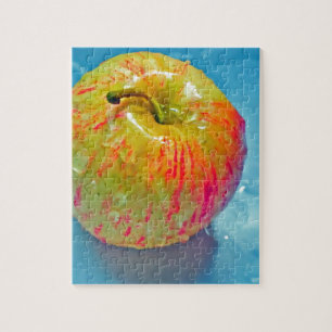 Glühendes Apple Puzzle