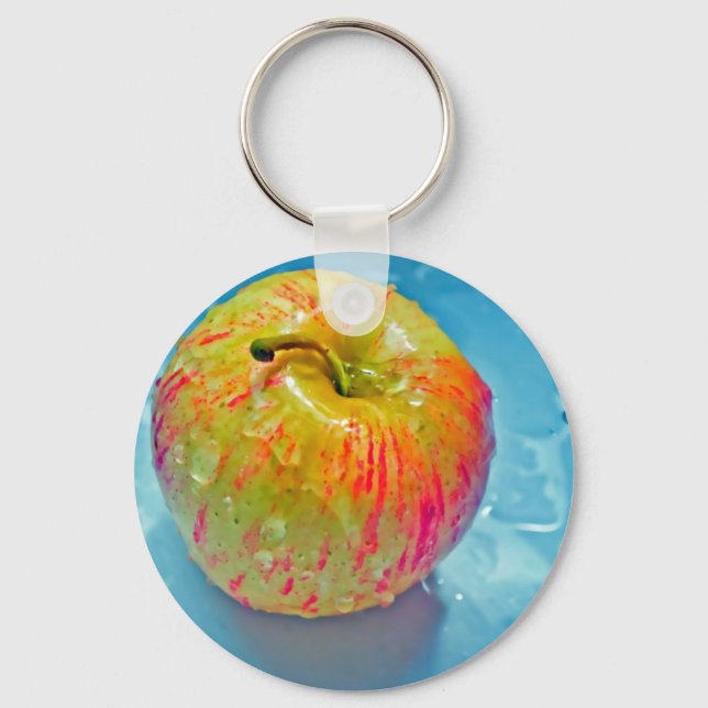 Glühendes Apple Schlüsselanhänger (Vorderseite)
