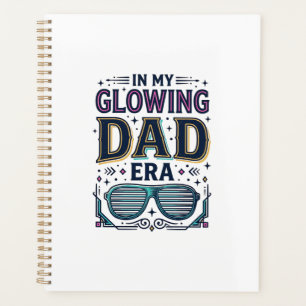 Glühendes Dad Era Retro Neon Sonnenbrille Shirt_1 Planer