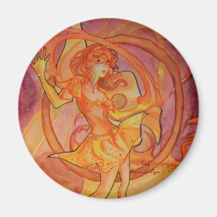 Glühendes Solaris Magnet