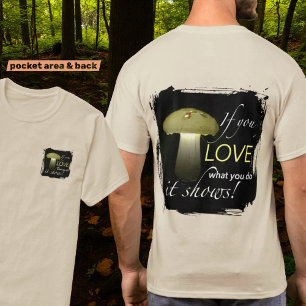 Glühendes Sonnenlicht in Pilzen - Inspiration T-Shirt