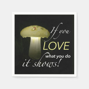 Glühendes Sonnenlicht Inspiration Serviette