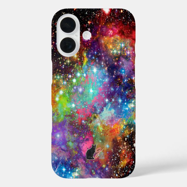 Glühendes Sternenfeld-Handyhülle Case-Mate iPhone Hülle (Rückseite)
