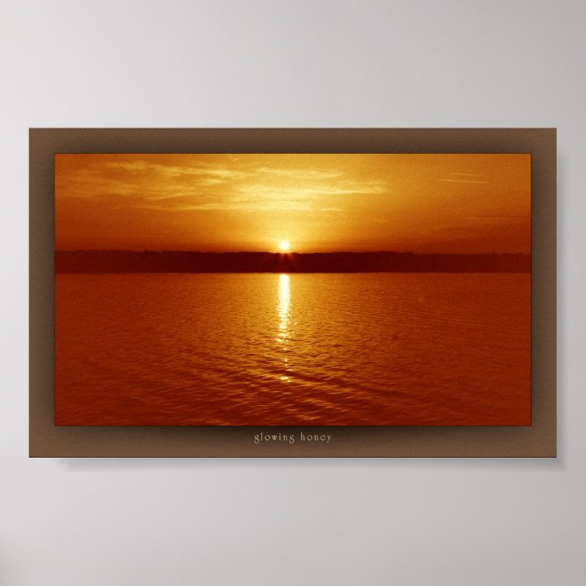 Glühhonig Poster (Vorne)