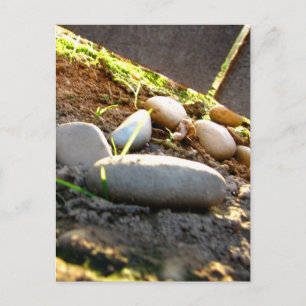 Glühsteine Postkarte