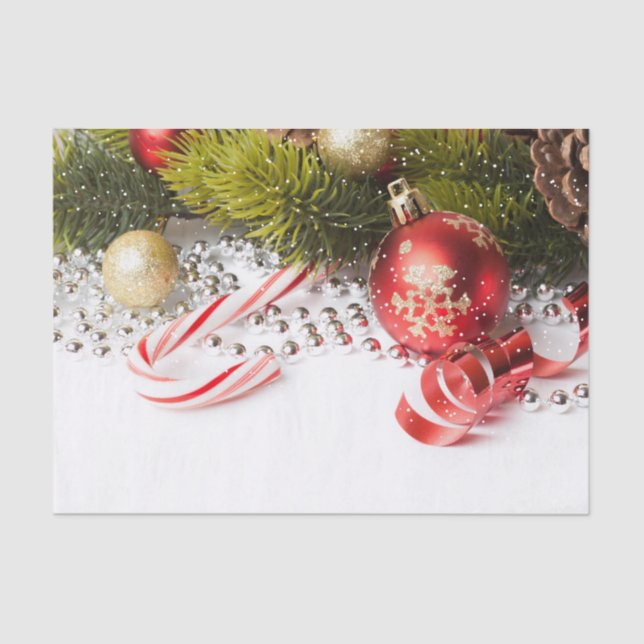 Glühwein und Perle Seidenpapier (Vorderseite)