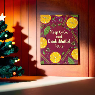 Glühwein, würzig poster