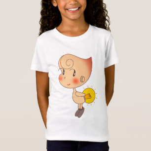 Glühwürmchen-Fee, die das Herz erleuchtet. T-Shirt