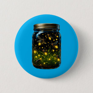 Glühwürmchen Insekten In Einem Glas Glühkäfer Blit Button