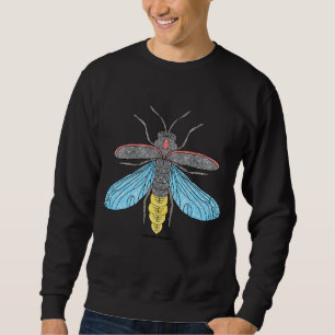 Glühwürmchen (lebendig) - Herren-Sweatshirt Sweatshirt