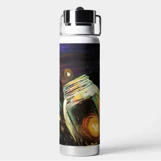Glühwürmchen-Mason-Glas-Mondlicht-Hütte Verzaubert Trinkflasche