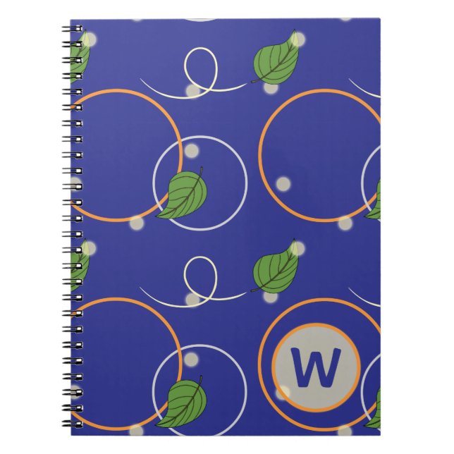 Glühwürmchen über dem Wasser-Notebook Notizblock (Vorderseite)