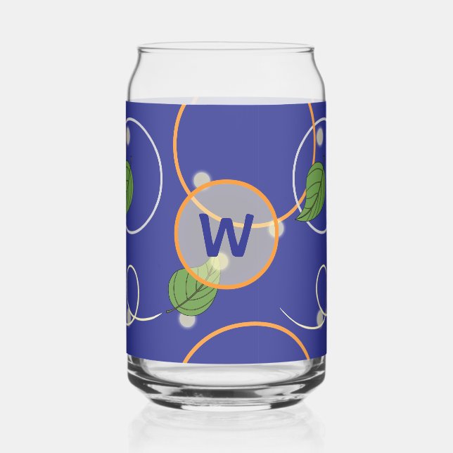Glühwürmchen über Wasser Dosenglas (Vorderseite)