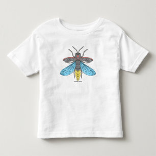 Glühwürmchen (weiß) - T-Shirt für Kleinkinder