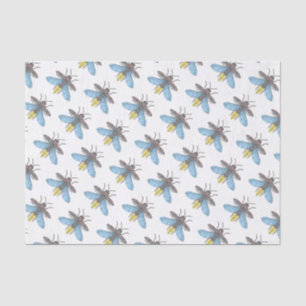 Glühwürmchen (weiß) - Tissue-Papier Seidenpapier