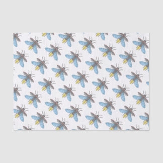 Glühwürmchen (weiß) - Tissue-Papier Seidenpapier
