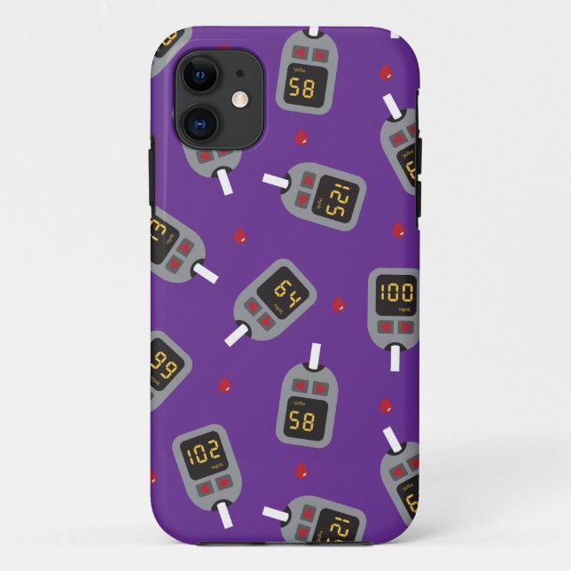 Glukometer Case-Mate iPhone Hülle (Rückseite)