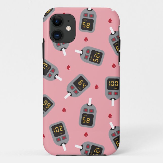 Glukometer Case-Mate iPhone Hülle (Rückseite)
