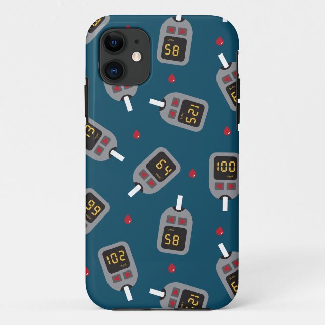 Glukometer Case-Mate iPhone Hülle (Rückseite)