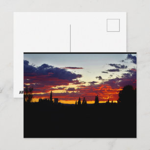 Glut der Dämmerung Postkarte