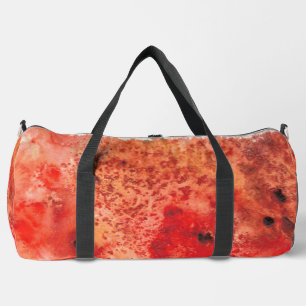 Glut entfaltet sich duffle bag