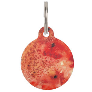 Glut entfaltet sich haustiermarke