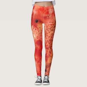 Glut entfaltet sich leggings