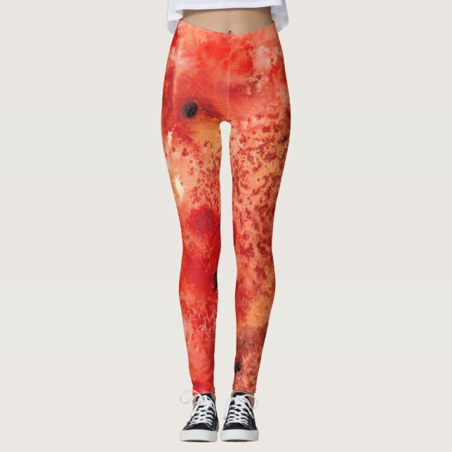 Glut entfaltet sich leggings (Vorderseite)