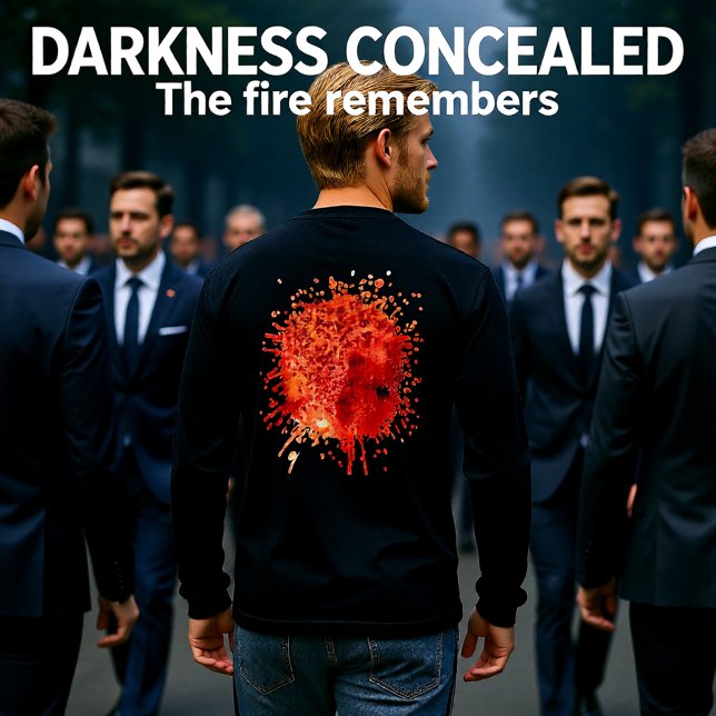 Glut entfaltet sich Tri-Blend shirt (Von Creator hochgeladen)