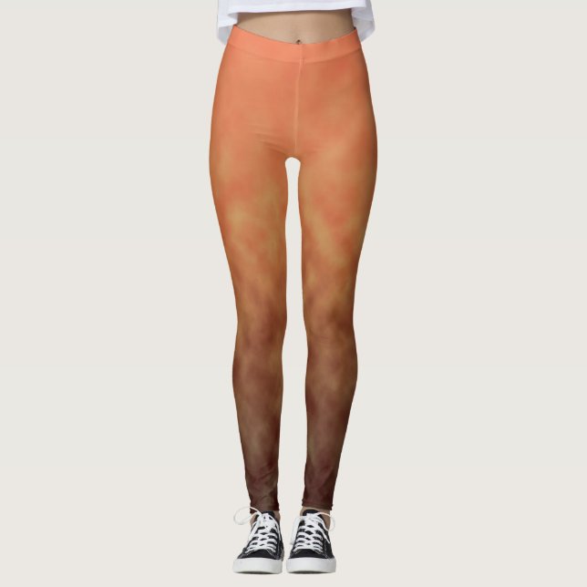 Glutaschenebene Leggings (Vorderseite)