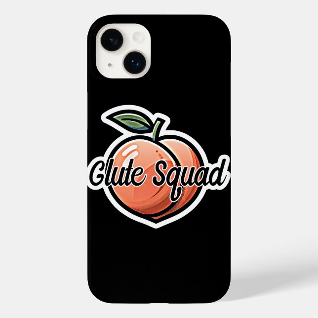 Glute Squad Peach Fitness Workout Case-Mate iPhone Hülle (Rückseite)